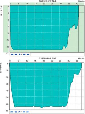 Effect of Shallow and Deep SCUBA Dives on Heart Rate Variability